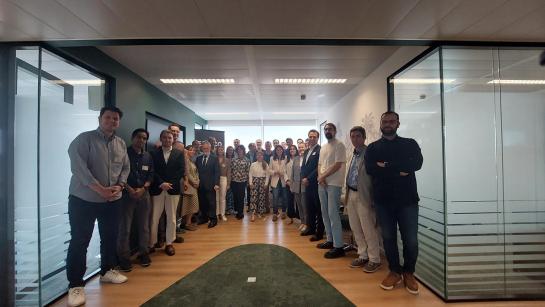 FEDORA Kick-Off picture featuring the project team